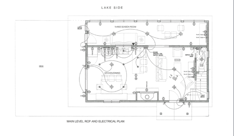 Main Level RCP and Electrical Plan — SmartScanz LiDAR Documentation