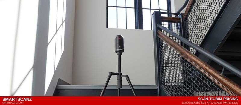 Leica BLK360 SE Scanner on Tripod — Scan-to-BIM Ontario
