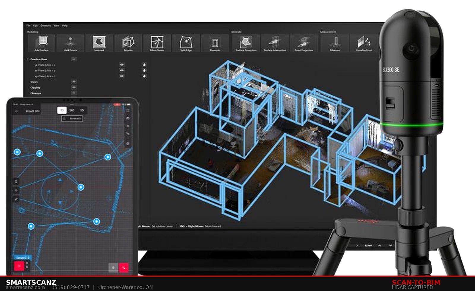 Scan-to-BIM Workflow